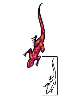 Lizard Tattoo Reptiles & Amphibians tattoo | AAF-02930