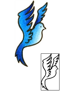 Dove Tattoo Religious & Spiritual tattoo | AAF-03090