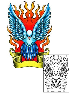 Bird Tattoo Religious & Spiritual tattoo | AAF-03135