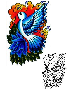 Dove Tattoo Religious & Spiritual tattoo | AAF-03190
