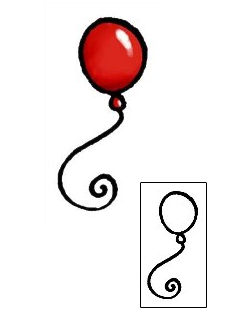Balloon Tattoo For Women tattoo | AAF-03327