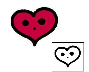 Heart Tattoo For Women tattoo | AAF-03339
