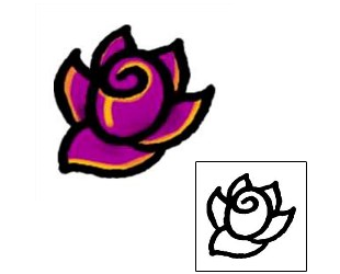 Flower Tattoo Plant Life tattoo | AAF-03461