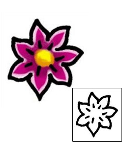 Flower Tattoo Plant Life tattoo | AAF-03474