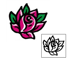 Flower Tattoo Plant Life tattoo | AAF-03475