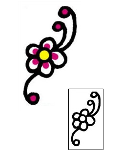 Flower Tattoo Plant Life tattoo | AAF-03481