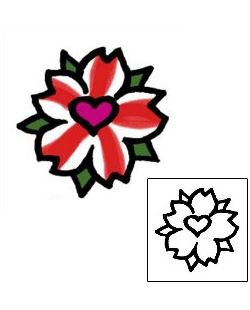 Flower Tattoo Plant Life tattoo | AAF-03494