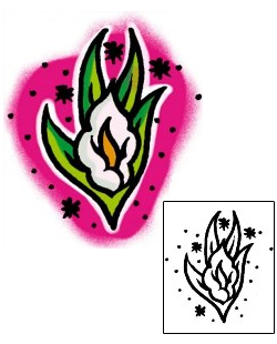 Flower Tattoo Plant Life tattoo | AAF-03504