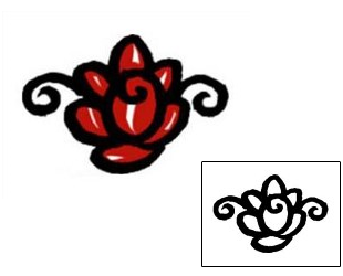 Flower Tattoo Plant Life tattoo | AAF-03509