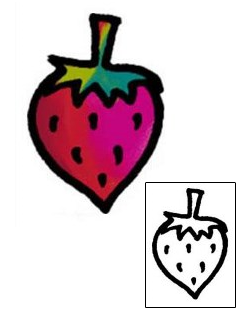 Strawberry Tattoo For Women tattoo | AAF-03513