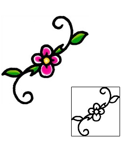 Flower Tattoo Plant Life tattoo | AAF-03568