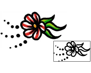 Flower Tattoo Plant Life tattoo | AAF-03574