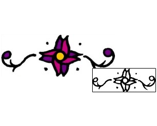 Flower Tattoo Plant Life tattoo | AAF-03609