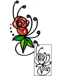 Flower Tattoo Plant Life tattoo | AAF-03680
