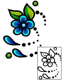 Flower Tattoo Plant Life tattoo | AAF-03688