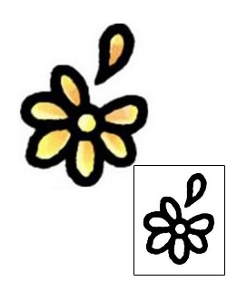 Flower Tattoo Plant Life tattoo | AAF-03710
