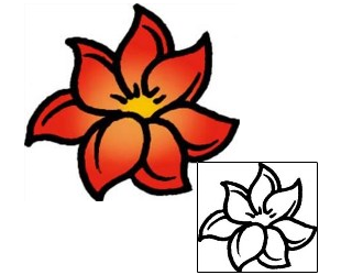 Flower Tattoo Plant Life tattoo | AAF-03841