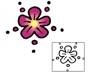 Flower Tattoo Plant Life tattoo | AAF-03865