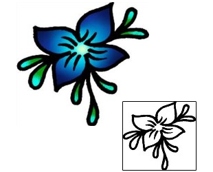 Flower Tattoo Plant Life tattoo | AAF-03878