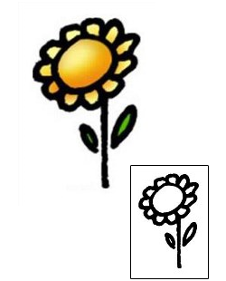 Flower Tattoo Plant Life tattoo | AAF-04034