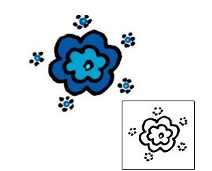 Flower Tattoo Plant Life tattoo | AAF-04058
