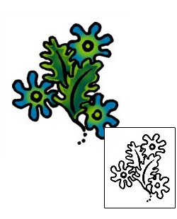 Flower Tattoo Plant Life tattoo | AAF-04066