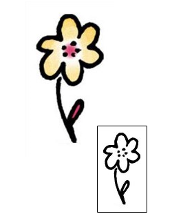 Flower Tattoo Plant Life tattoo | AAF-04103