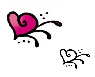 Heart Tattoo For Women tattoo | AAF-04123