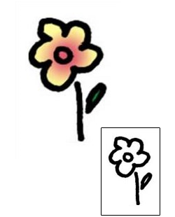 Flower Tattoo Plant Life tattoo | AAF-04125
