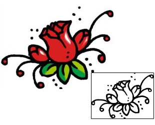 Flower Tattoo Plant Life tattoo | AAF-04151