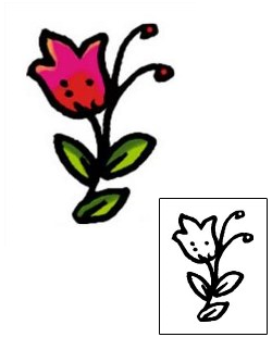 Flower Tattoo Plant Life tattoo | AAF-04153