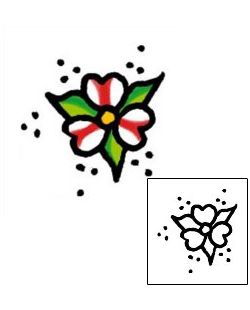 Flower Tattoo Plant Life tattoo | AAF-04154