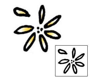 Flower Tattoo Plant Life tattoo | AAF-04181