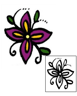 Flower Tattoo Plant Life tattoo | AAF-04183