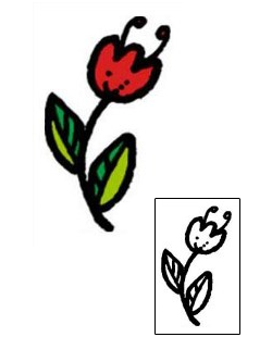 Flower Tattoo Plant Life tattoo | AAF-04195