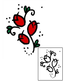 Flower Tattoo Plant Life tattoo | AAF-04240