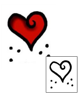 Heart Tattoo For Women tattoo | AAF-04277
