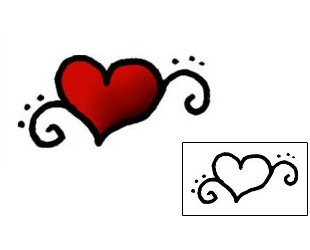 Heart Tattoo For Women tattoo | AAF-04303