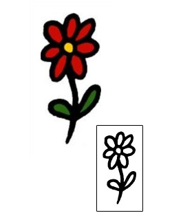 Flower Tattoo Plant Life tattoo | AAF-05184