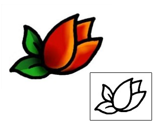 Flower Tattoo Plant Life tattoo | AAF-05187