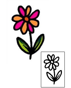 Flower Tattoo Plant Life tattoo | AAF-05189