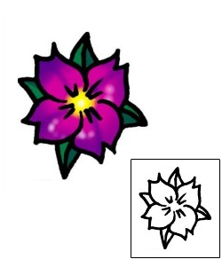 Flower Tattoo Plant Life tattoo | AAF-05190