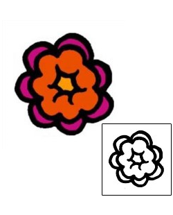 Flower Tattoo Plant Life tattoo | AAF-05201