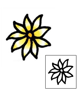 Flower Tattoo Plant Life tattoo | AAF-05207