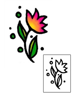 Flower Tattoo Plant Life tattoo | AAF-05210