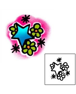 Flower Tattoo Plant Life tattoo | AAF-05211