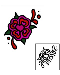 Flower Tattoo Plant Life tattoo | AAF-05213