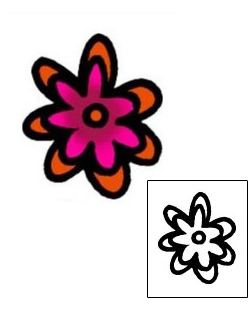 Flower Tattoo Plant Life tattoo | AAF-05267