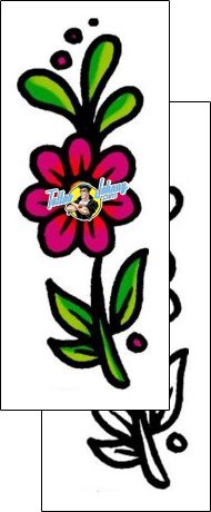 Flower Tattoo plant-life-flowers-tattoos-andrea-ale-aaf-05296