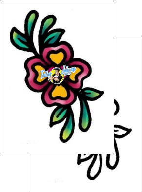 Flower Tattoo plant-life-flowers-tattoos-andrea-ale-aaf-05299